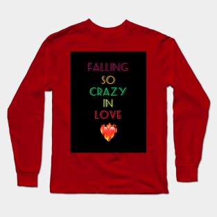 Crazy Falling Long Sleeve T-Shirt